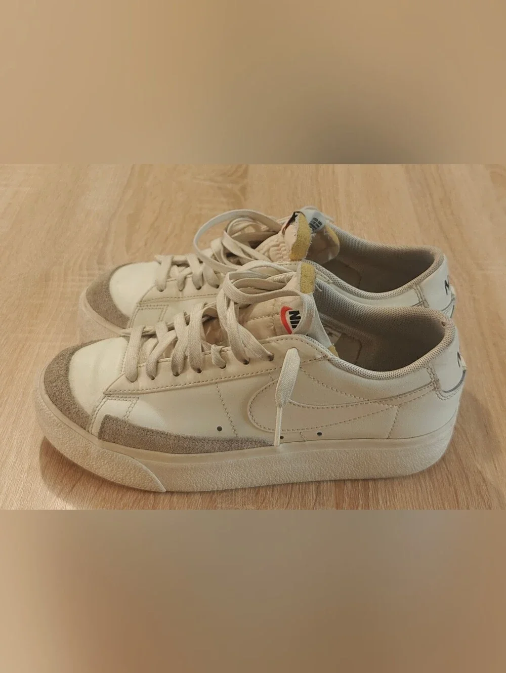 Nike Blazer Low Platform Triple Sail White Women’s Sneakers Size 8.5